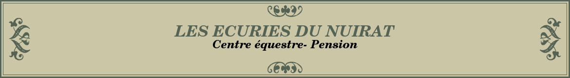 LES ECURIES DU NUIRAT